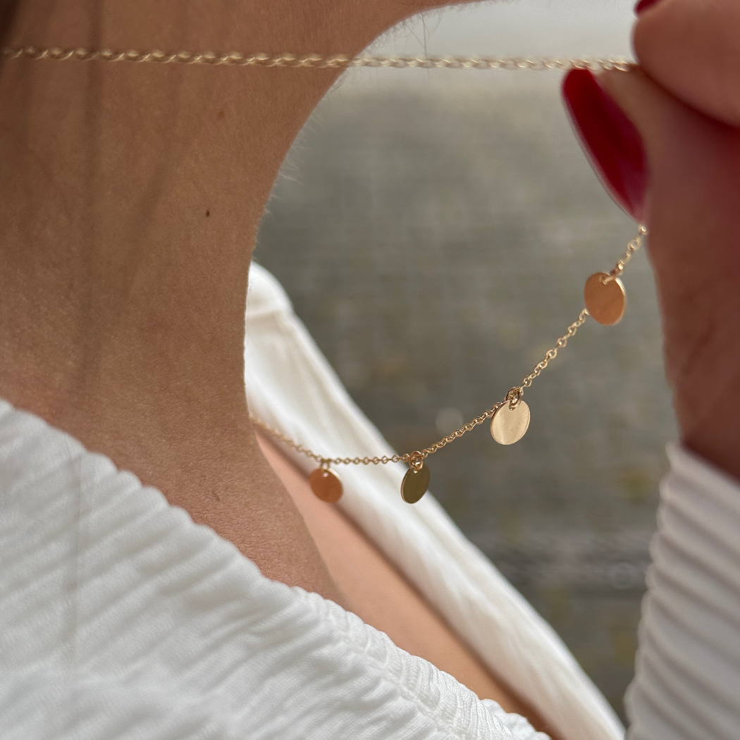 Golden Harmony Kette - 585er Echtgold - Elina Gold
