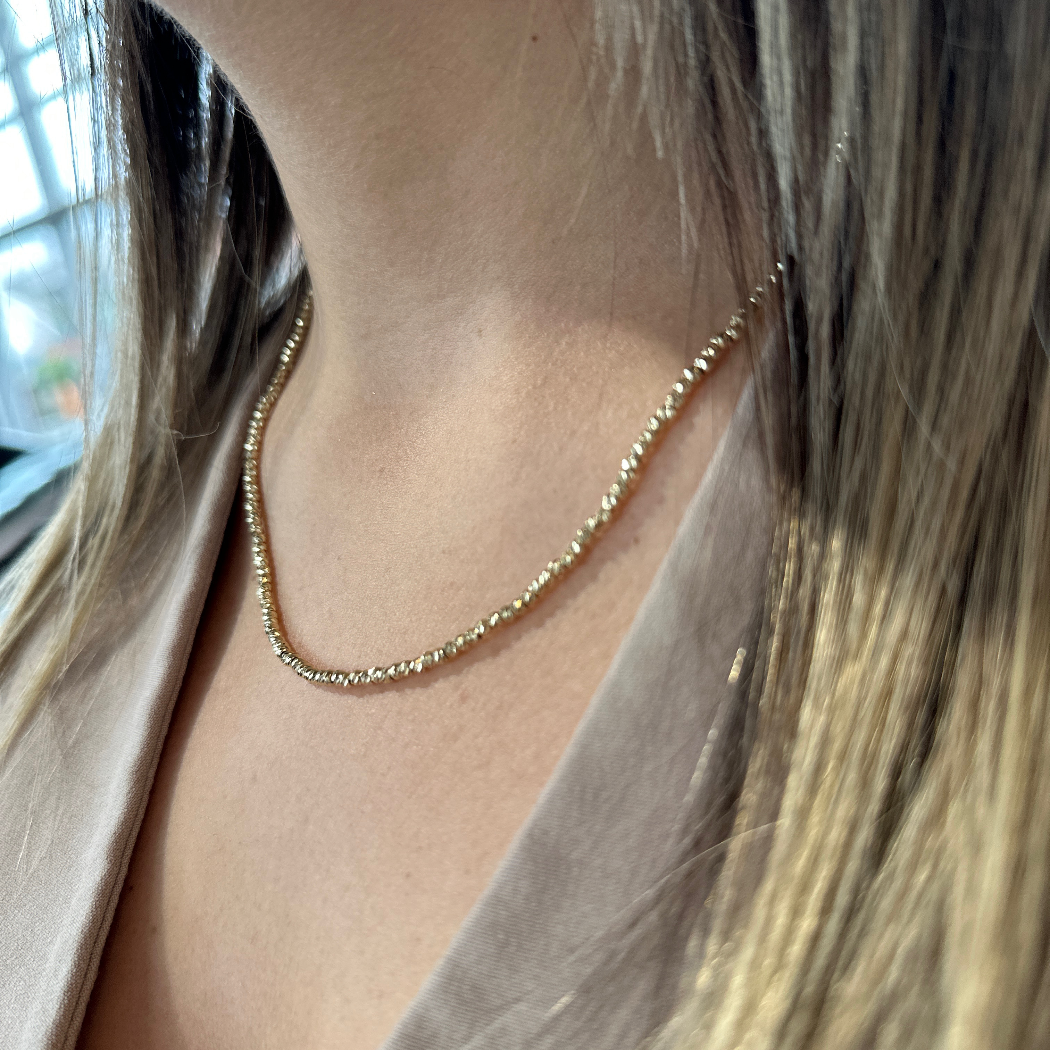 Dorika Kette - 585er Echtgold - Elina Gold