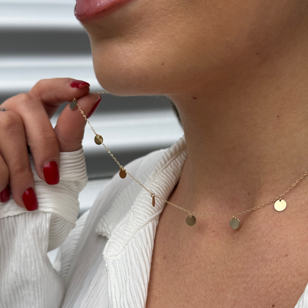 Golden Harmony Kette - 585er Echtgold - Elina Gold