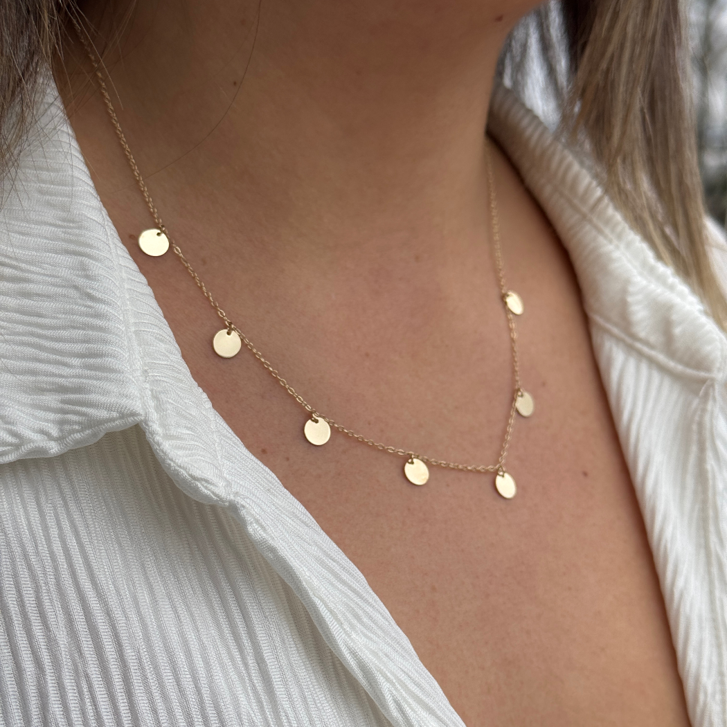 Golden Harmony Kette - 585er Echtgold - Elina Gold