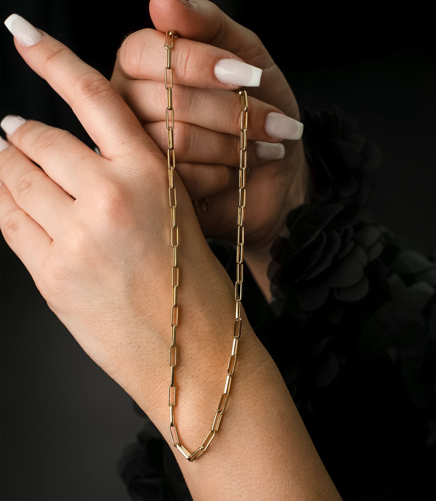 Glieder Kette - 585er Gold - Elina Gold