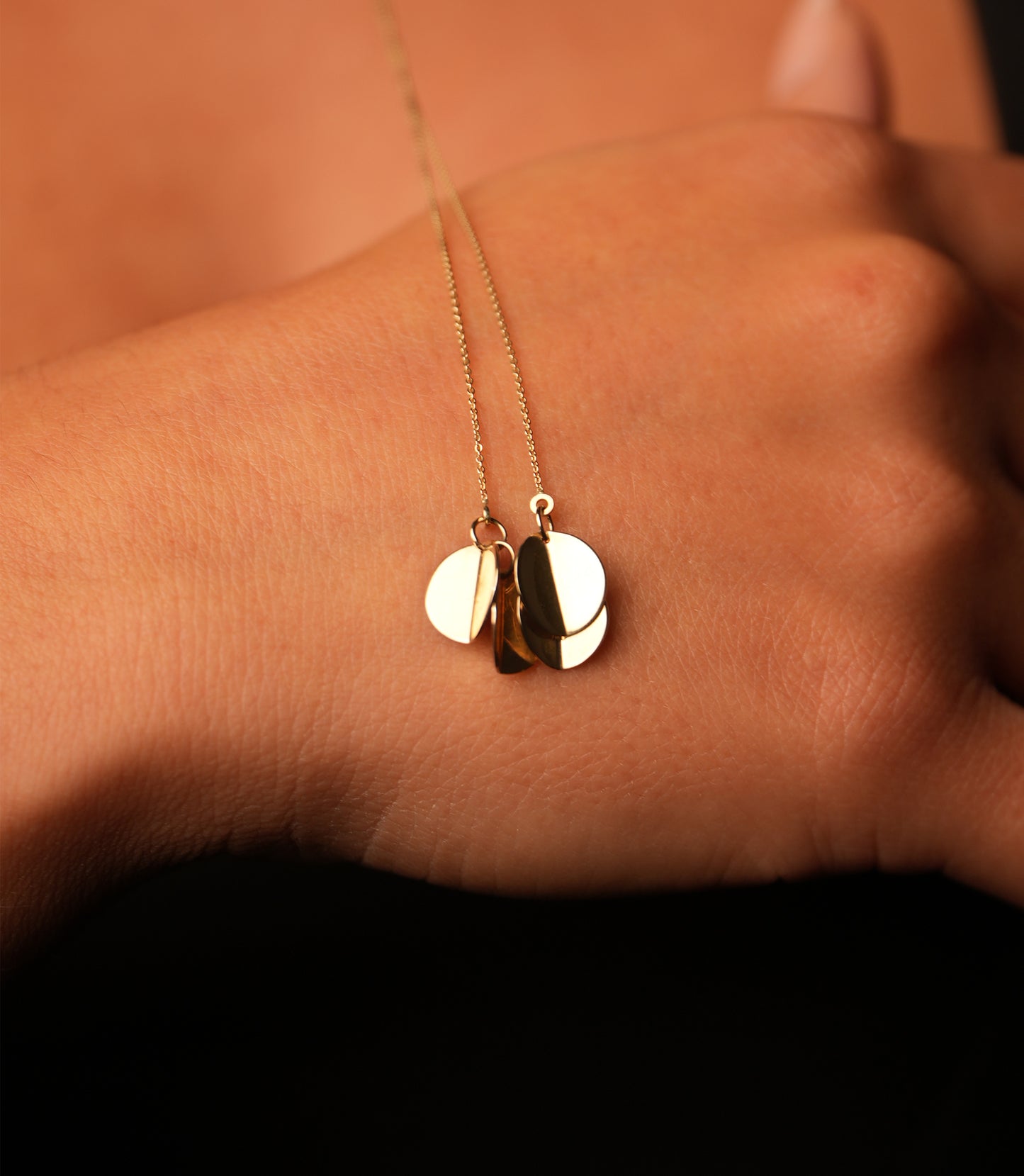 Verstellbare Kette -Kette 585er Gold - Elina Gold