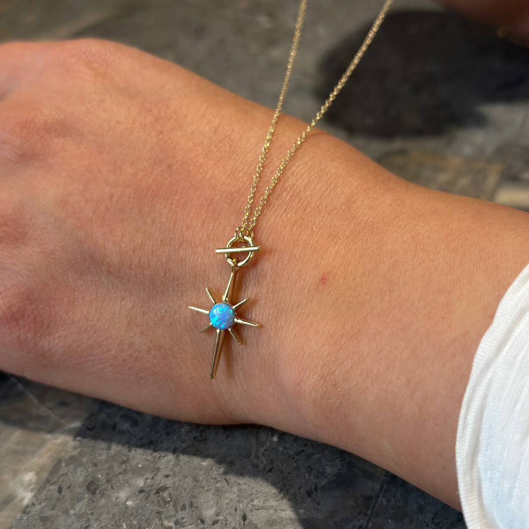 Polarstern Opalit Kette