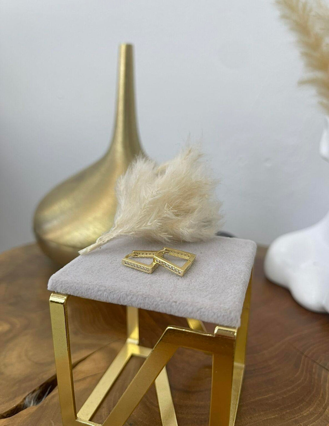 Aurora Shine Creole – Ohrringe – 585er Gold