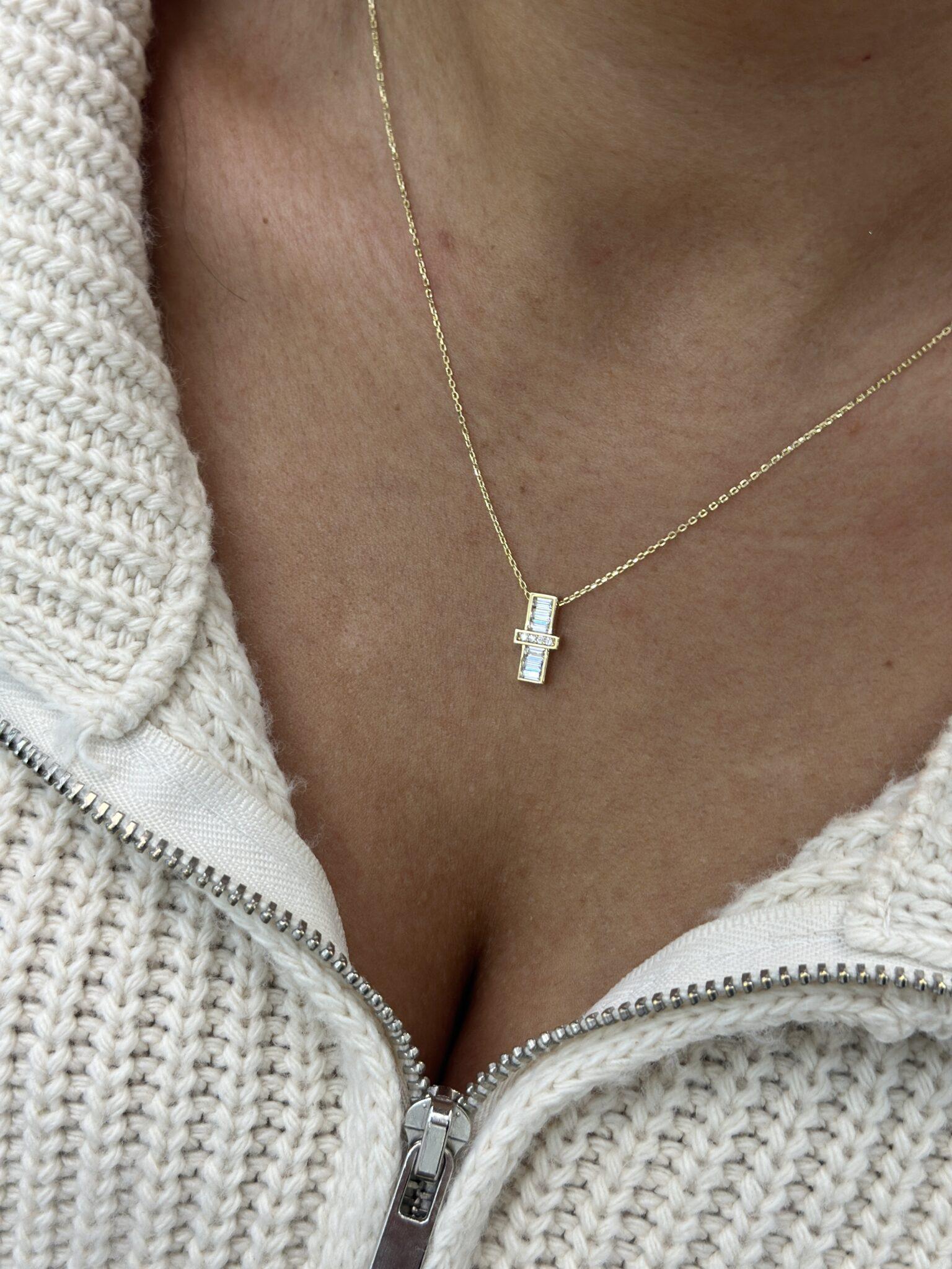 Glanz Collier – Kette mit Anhänger