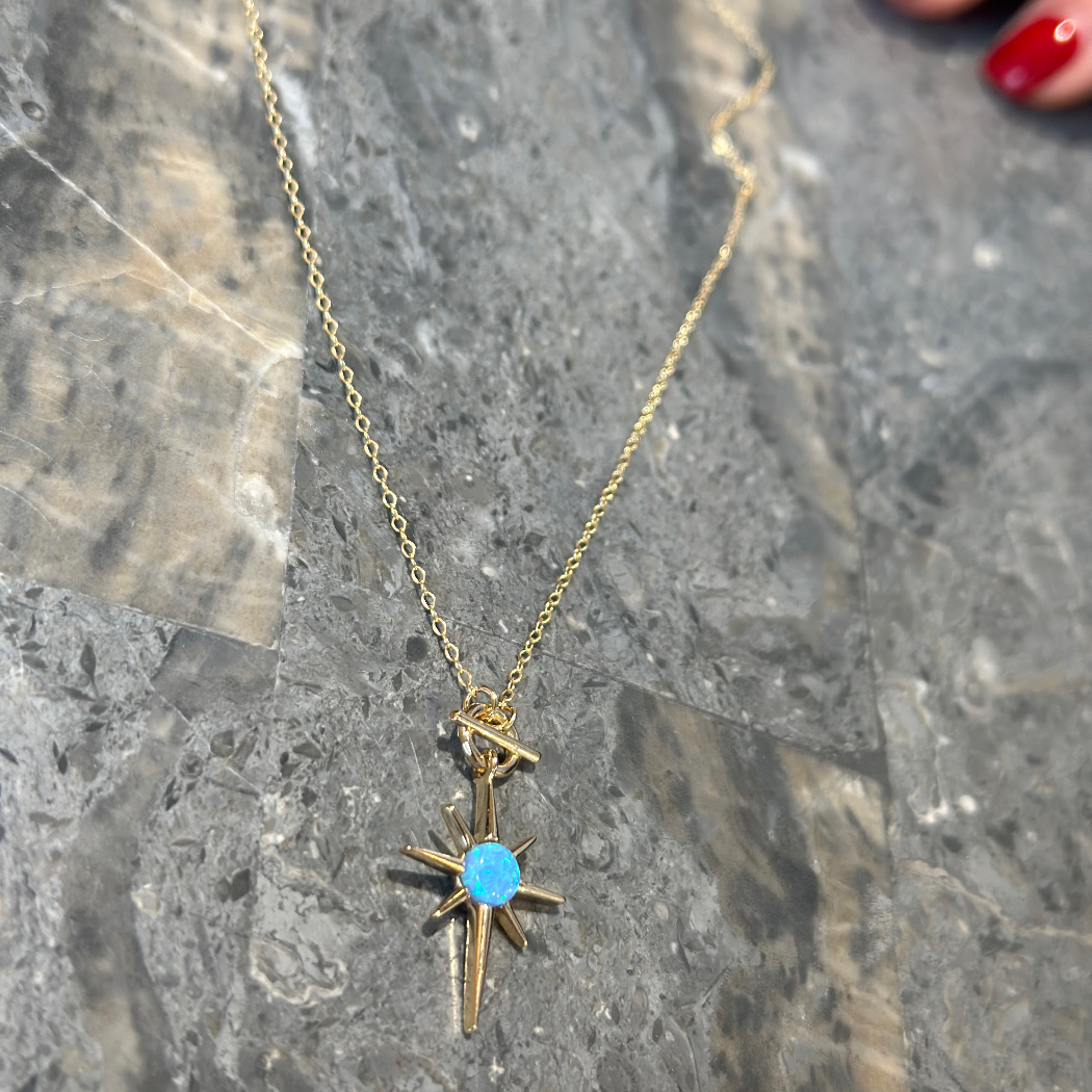 Polarstern Opalit Kette