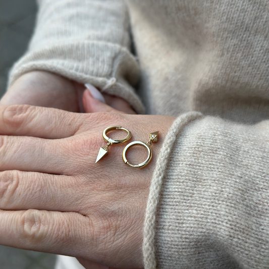 Prisma Creole - Ohrringe - 585er Gold - Elina Gold