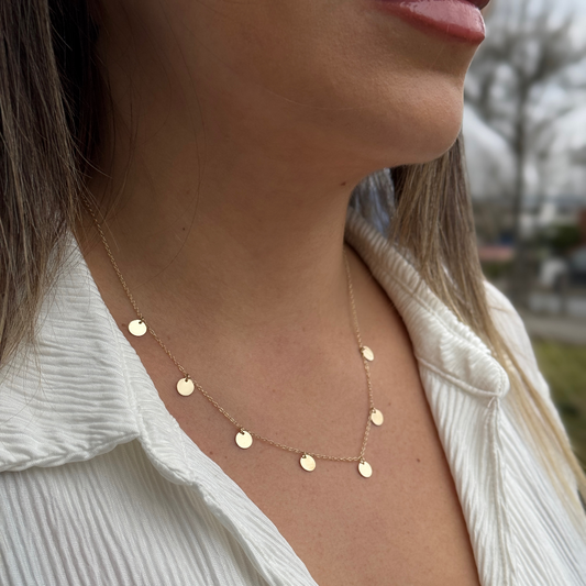 Golden Harmony Kette - 585er Echtgold - Elina Gold