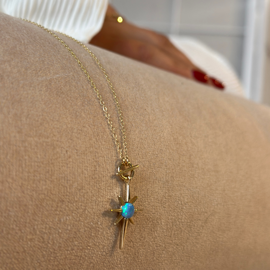 Polarstern Opalit Kette