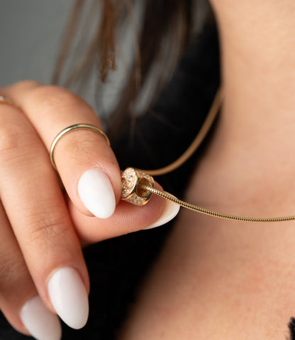 ''Ying und Yang''-Kette - 585er Gold - Elina Gold