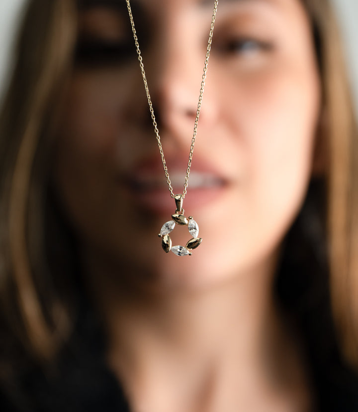 Runde Harmonie Kette – 585er Gold