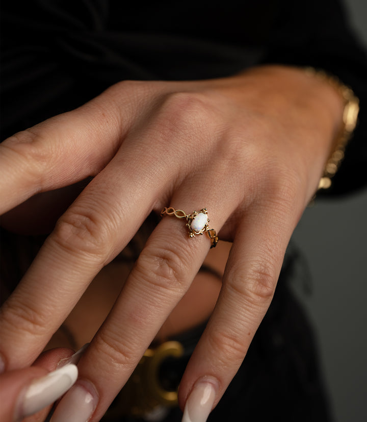 Schimmernde Majestät Ring