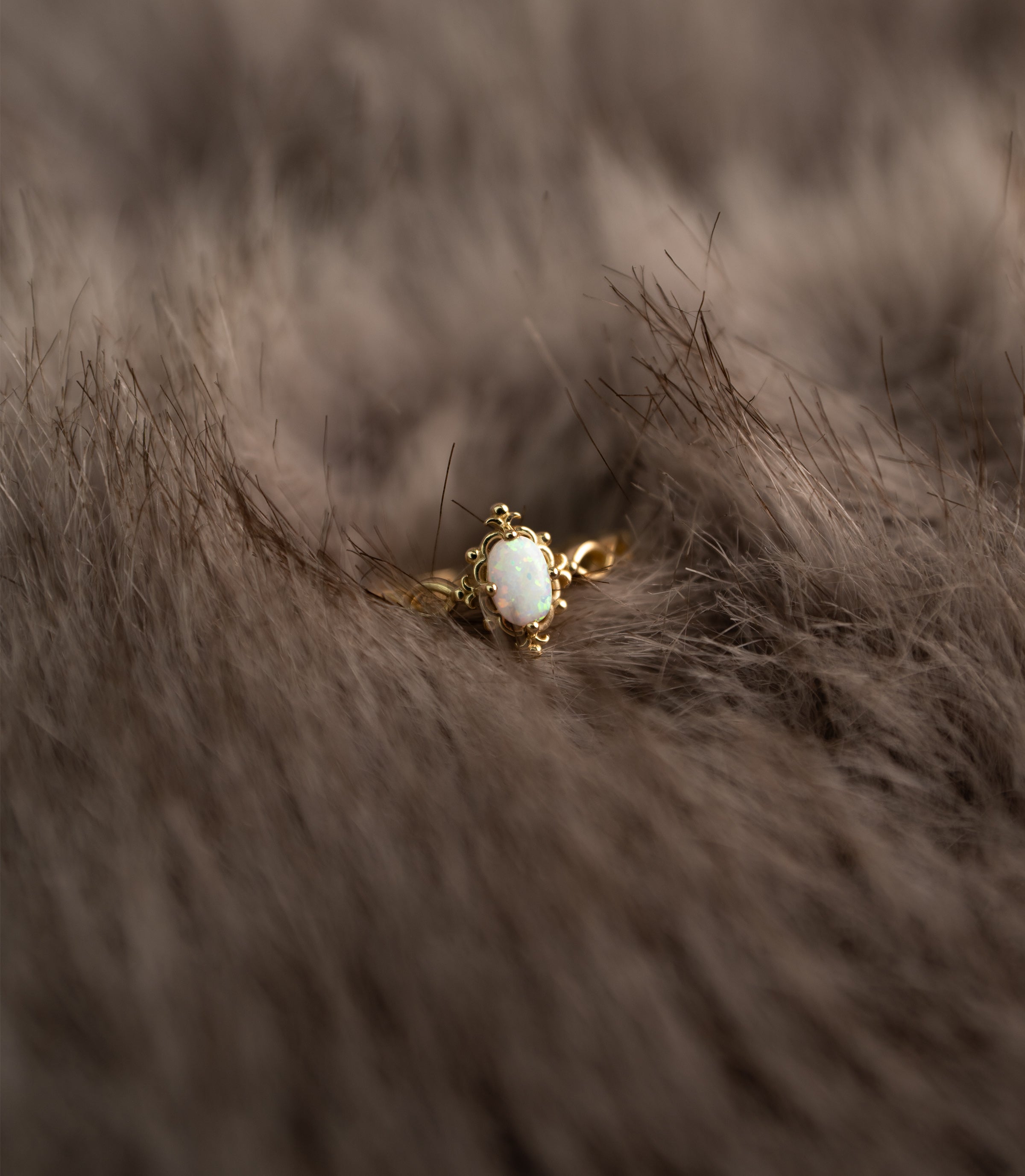 Schimmernde Majestät Ring