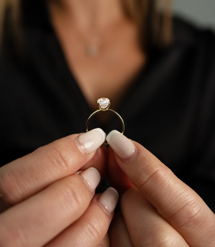 Elina Verlobungsring – 585er Gold