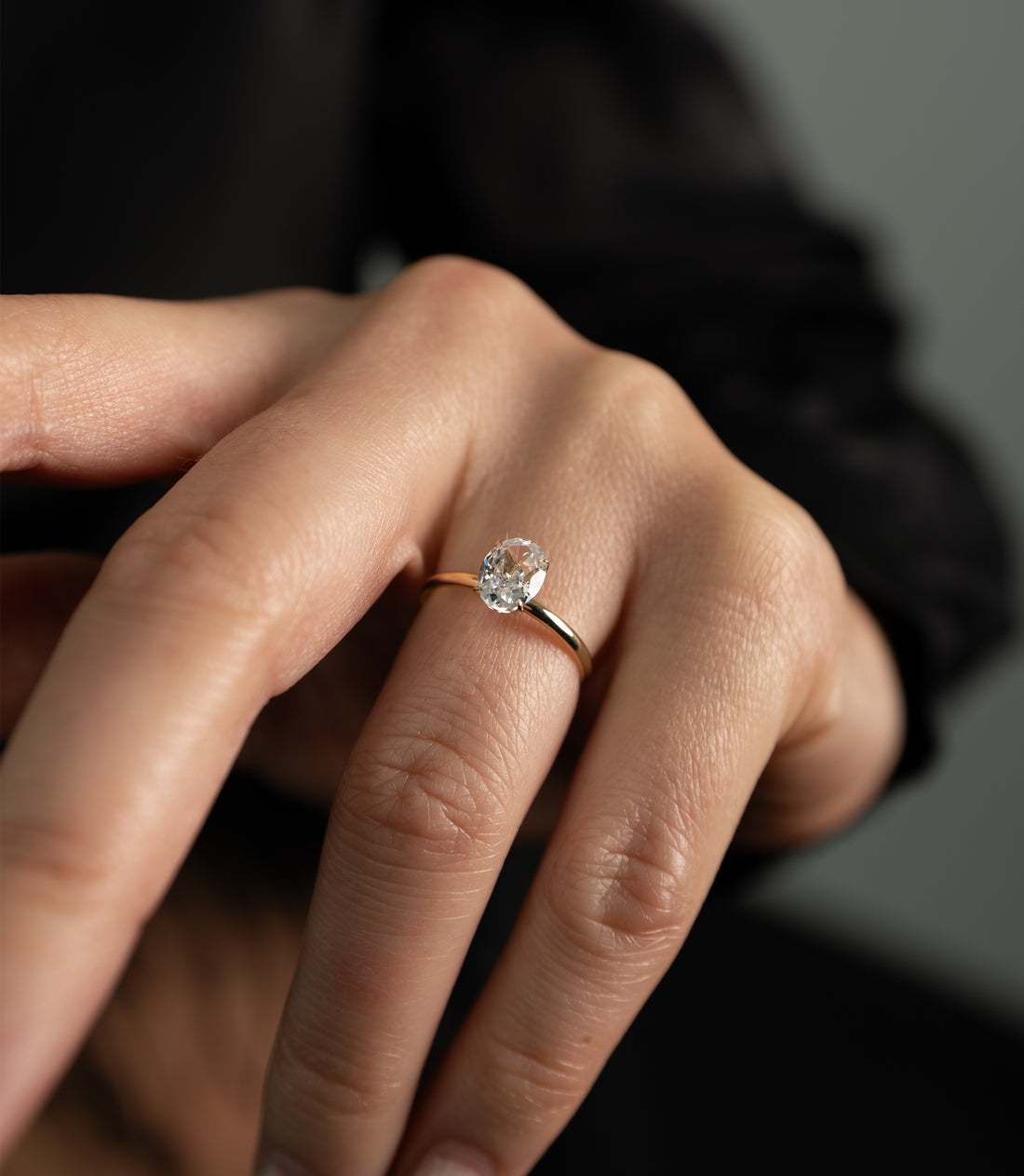 Elina Verlobungsring – 585er Gold