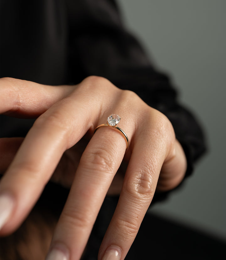Elina Verlobungsring – 585er Gold