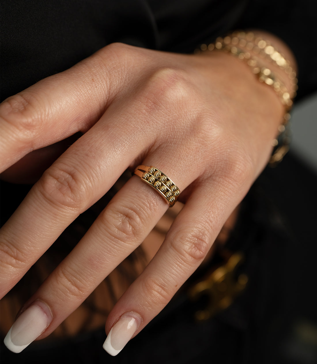 12 Monate Glücksbringer Ring