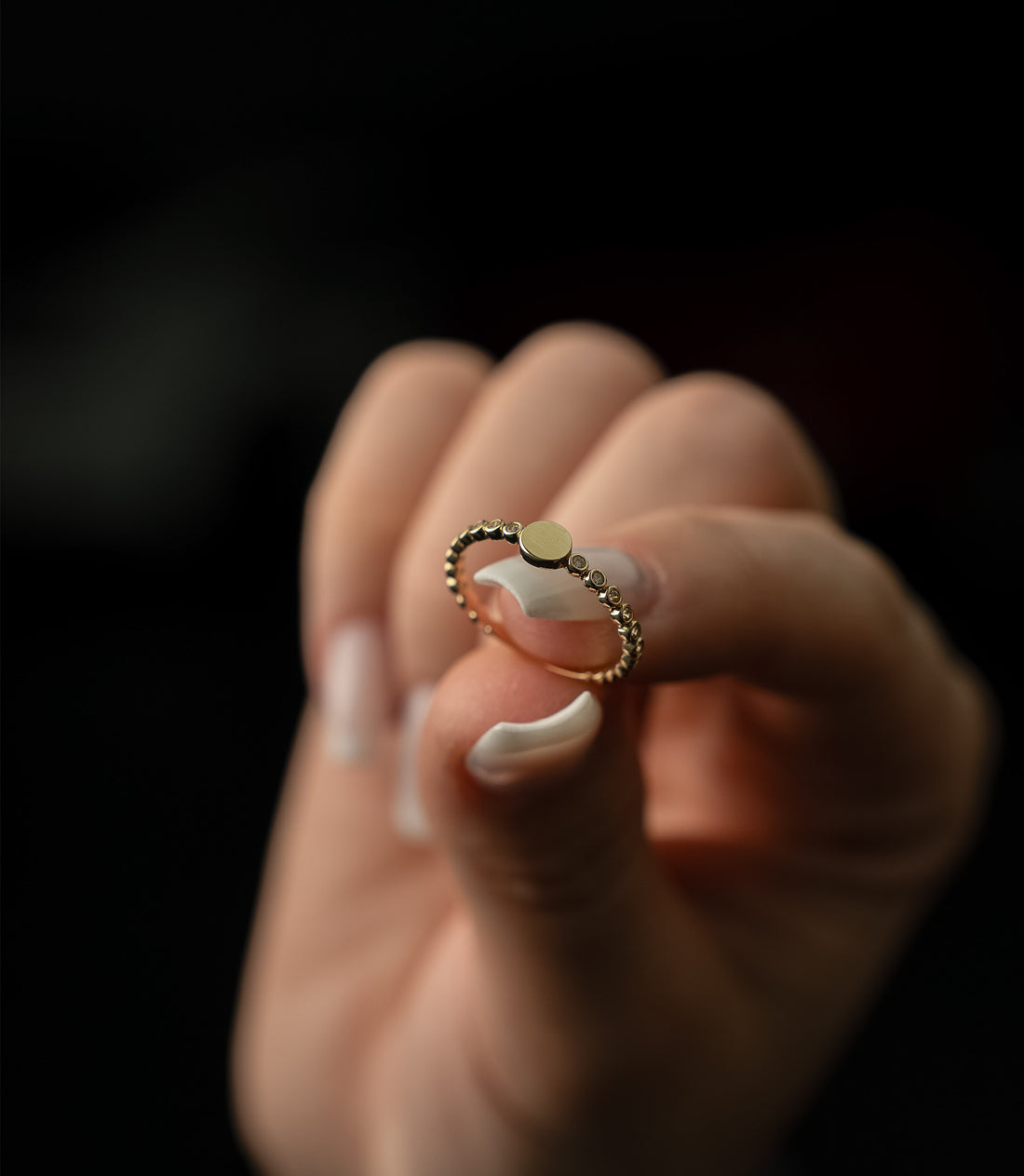 Golden Essence Ring – 585er Gold