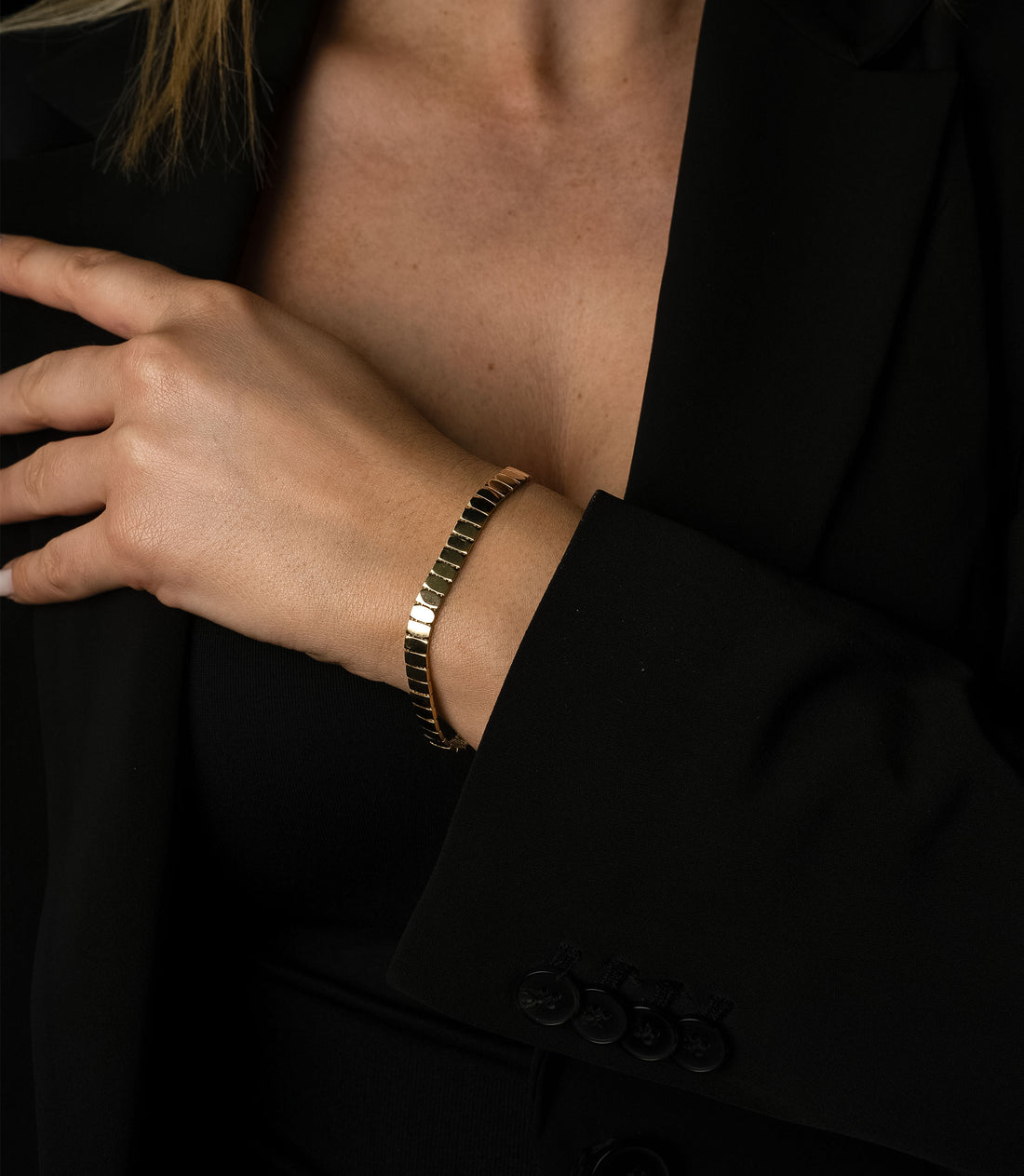 Kästchenarmband – 585er Gold