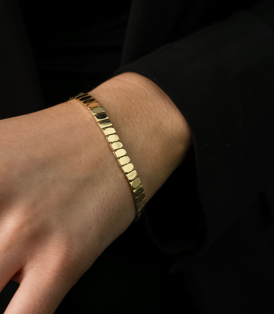 Kästchenarmband – 585er Gold