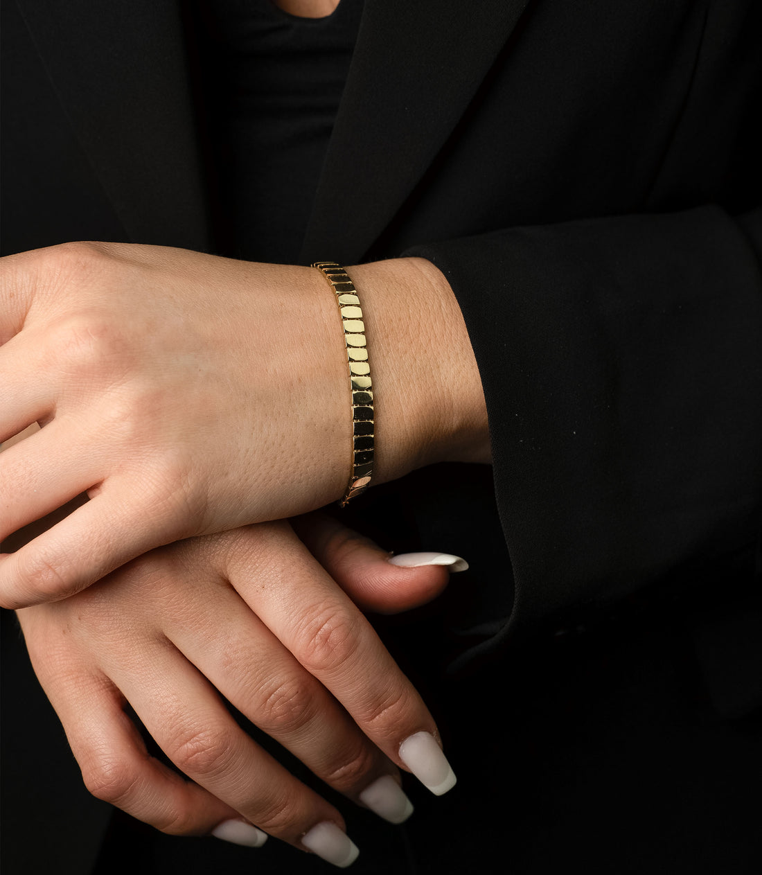 Kästchenarmband – 585er Gold
