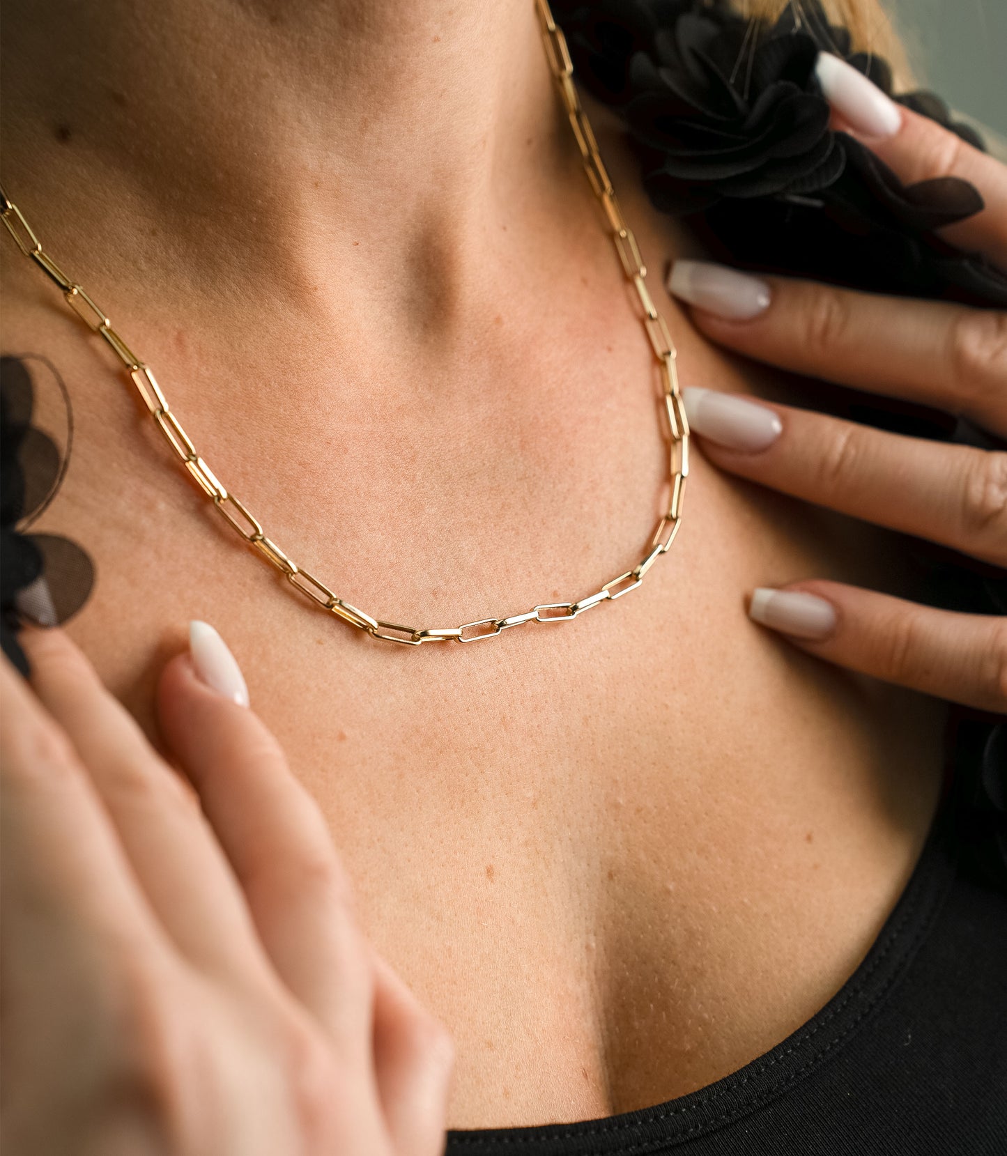 Glieder Kette - 585er Gold - Elina Gold