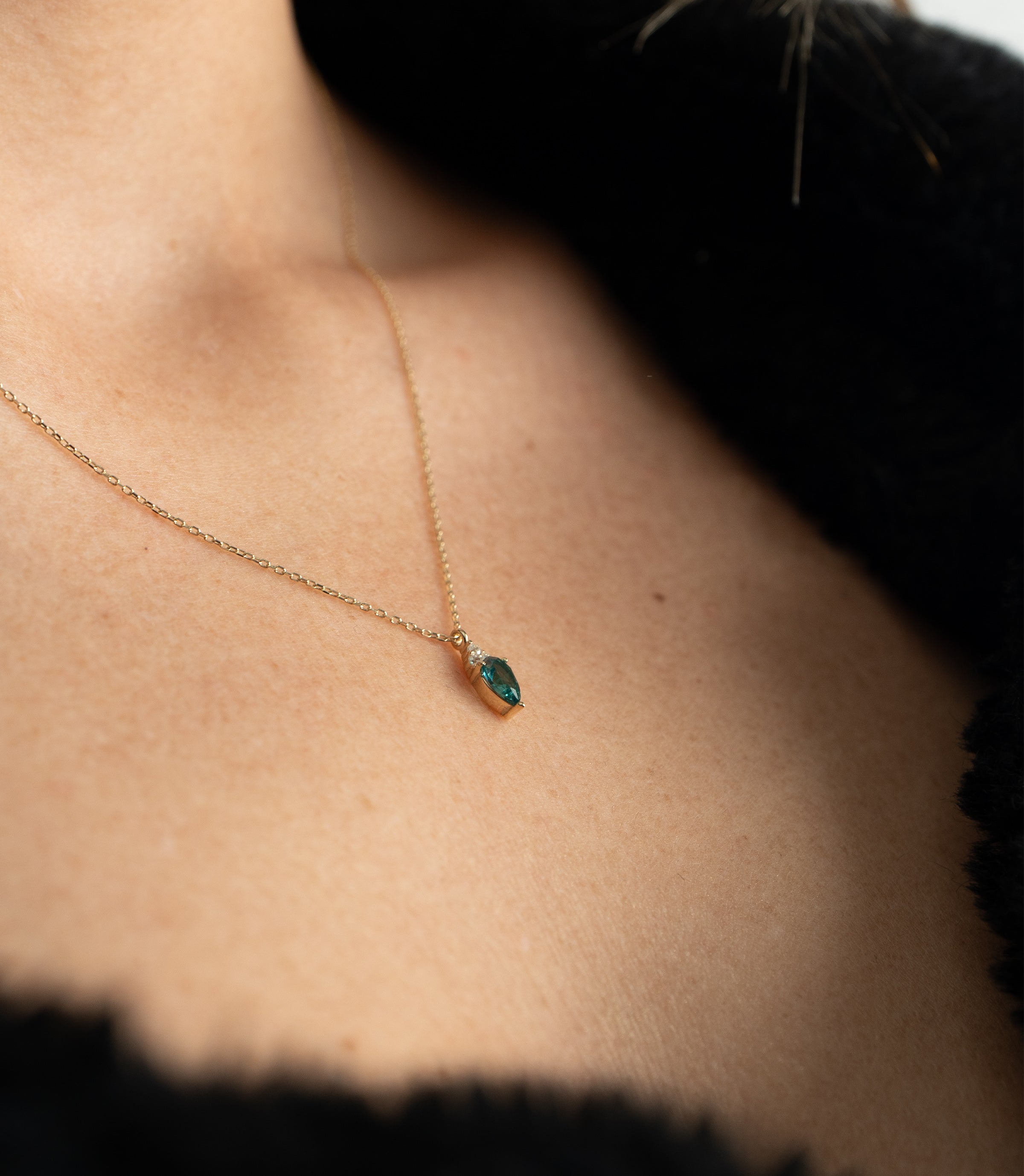 Grüner Tropfen Kette