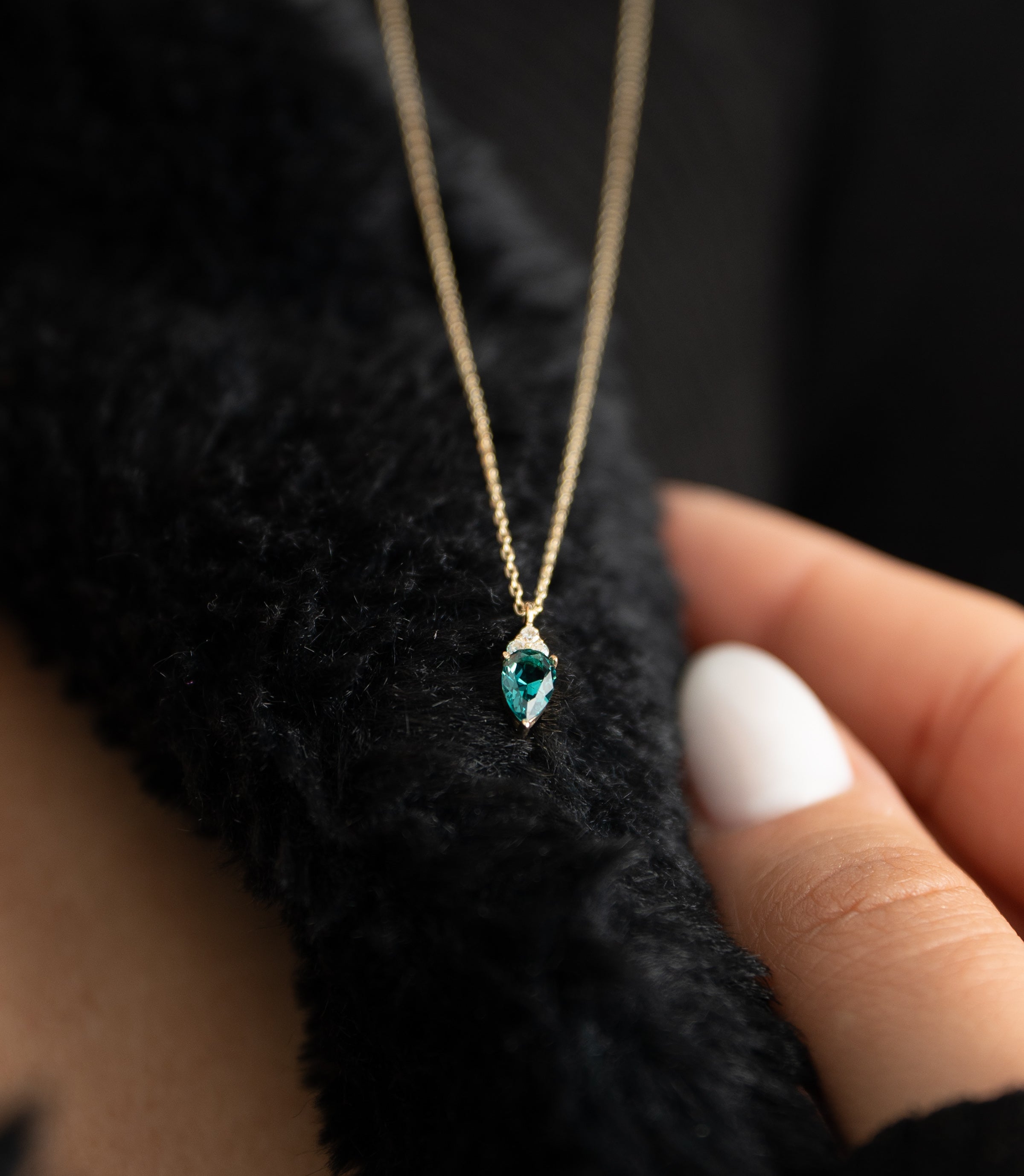 Grüner Tropfen Kette