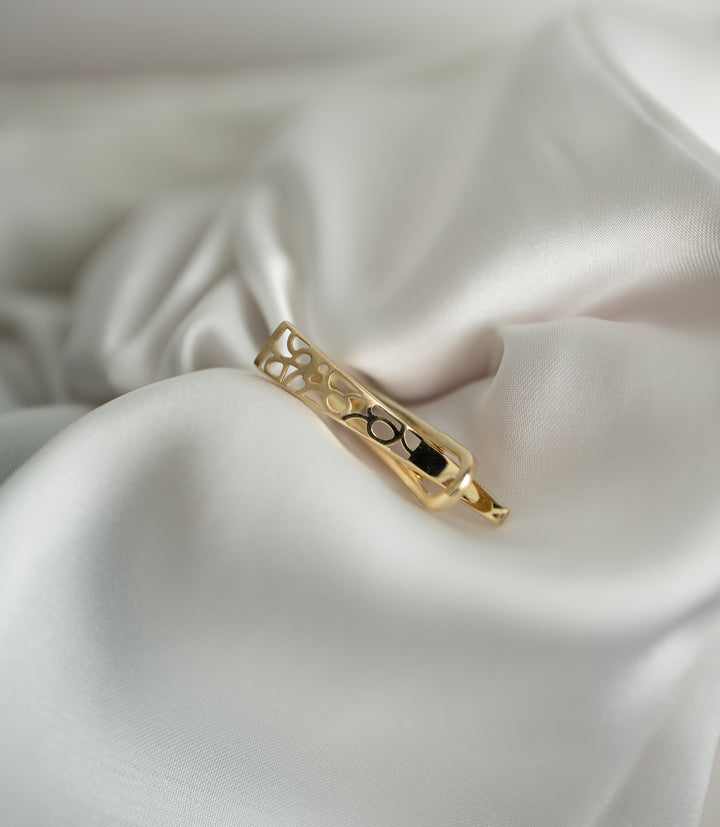 Fantasy Design Kombi Ohrring – 585er Gold
