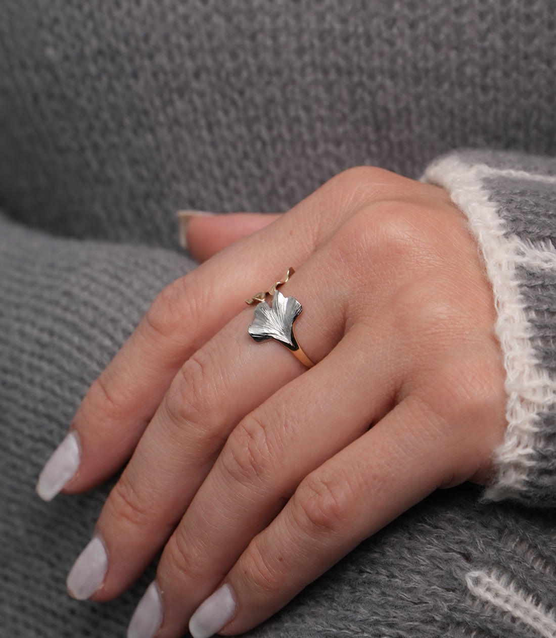 Ewige-Verbindung-Ring – 585er Gold