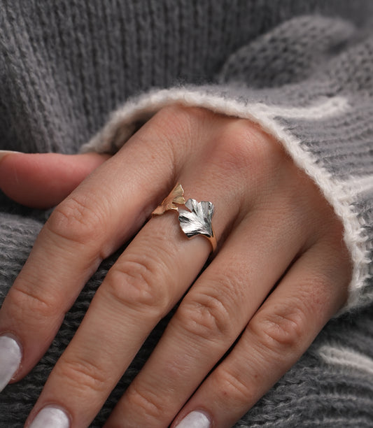 Ewige-Verbindung-Ring - 585er Gold - Elina Gold