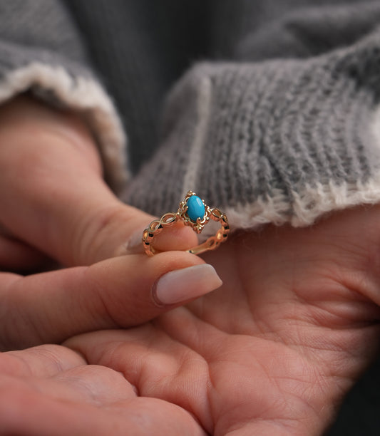 Majestätischer-Ring - 585er Gold - Elina Gold