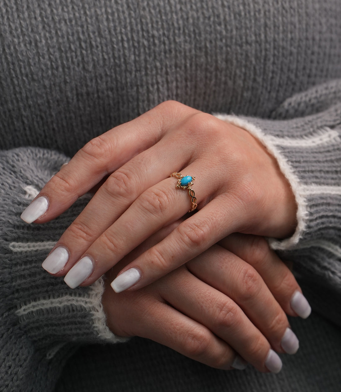 Majestätischer-Ring – 585er Gold