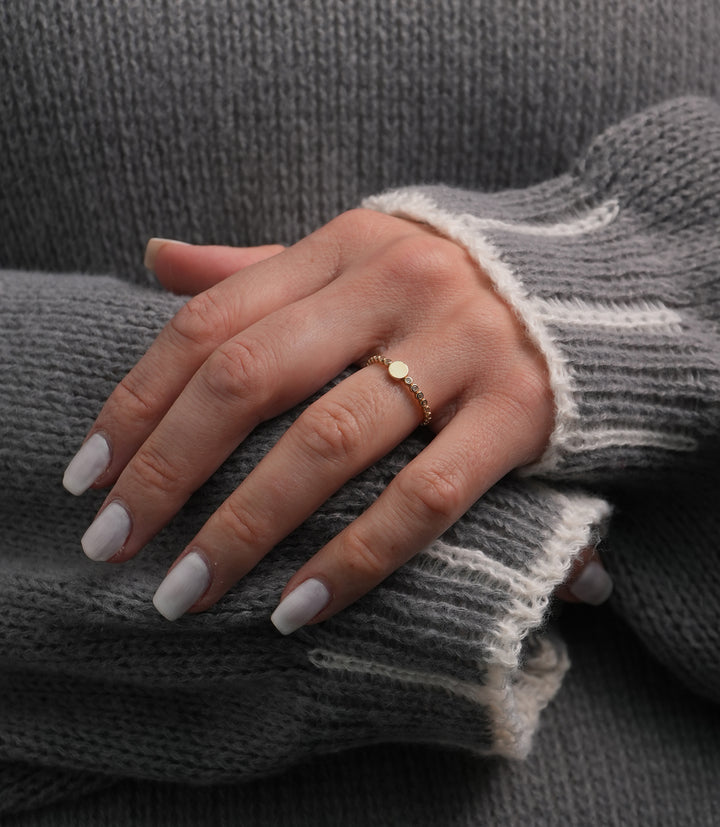 Golden Essence Ring – 585er Gold