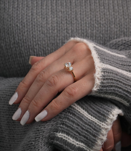Licht-der-Liebe-Ring - 585er Gold - Elina Gold
