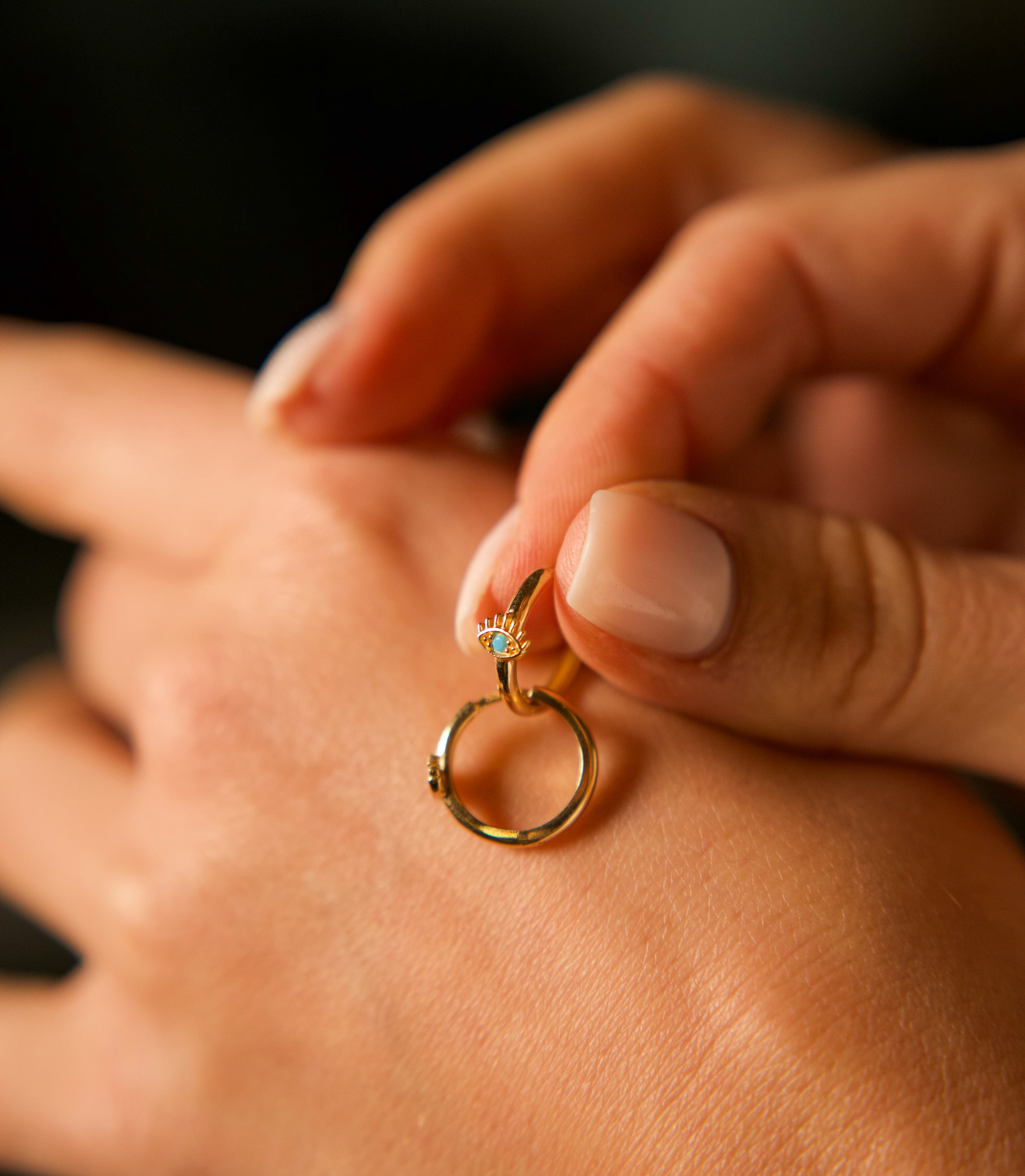 Nazar Türkis Creole Schlicht