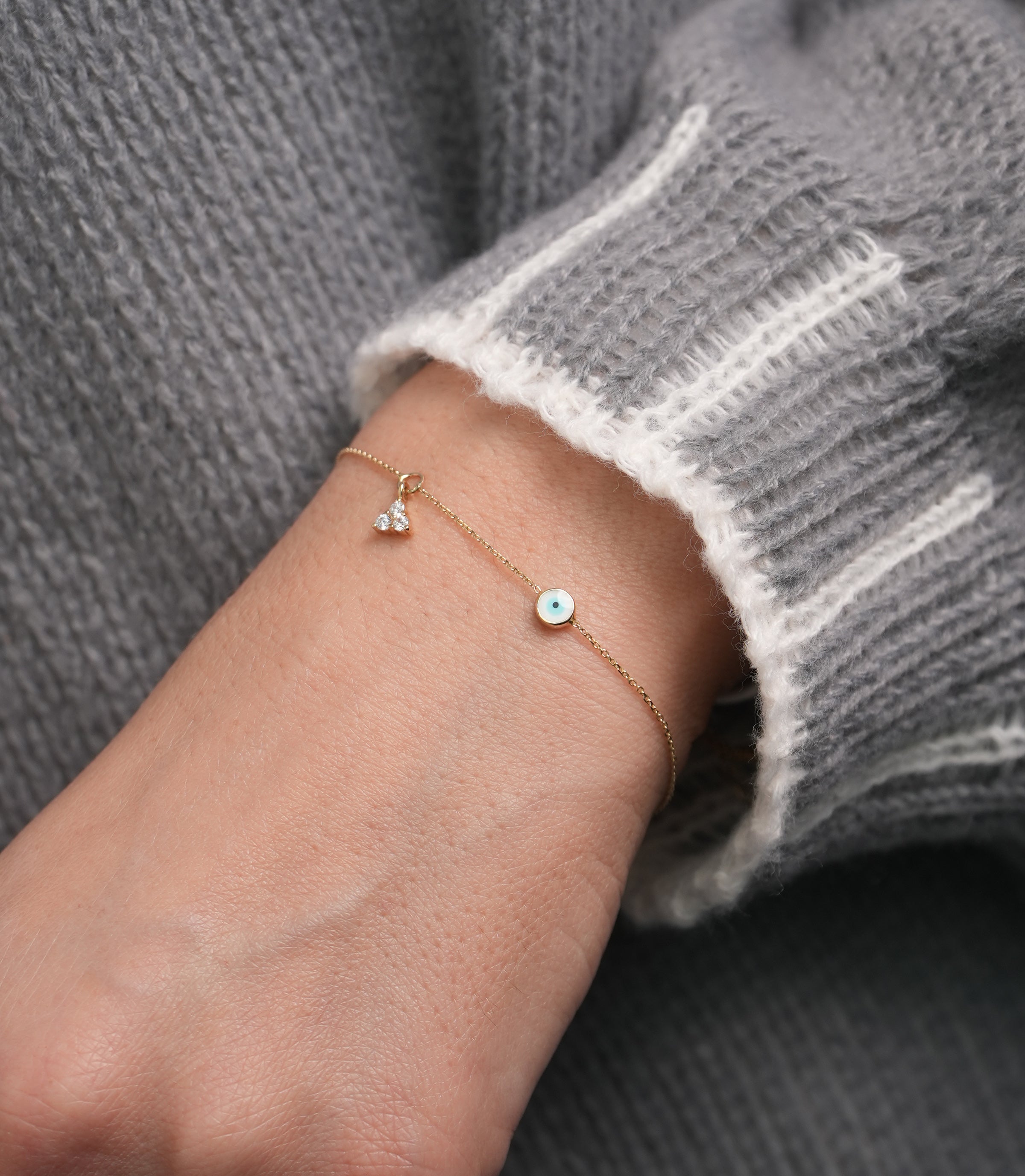 Nazar Türkis-Blau Armband