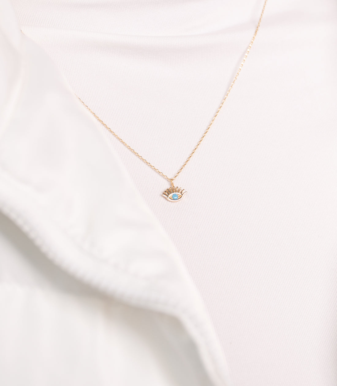 Nazar Auge Kette – 585er Gold