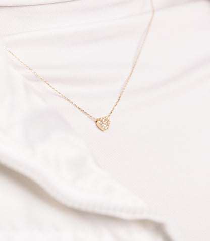 ''Herz Zirkonia'''-Kette - 585er Gold - Elina Gold