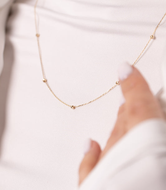 ''Dorika Filigran''-Kette - 585er Gold - Elina Gold