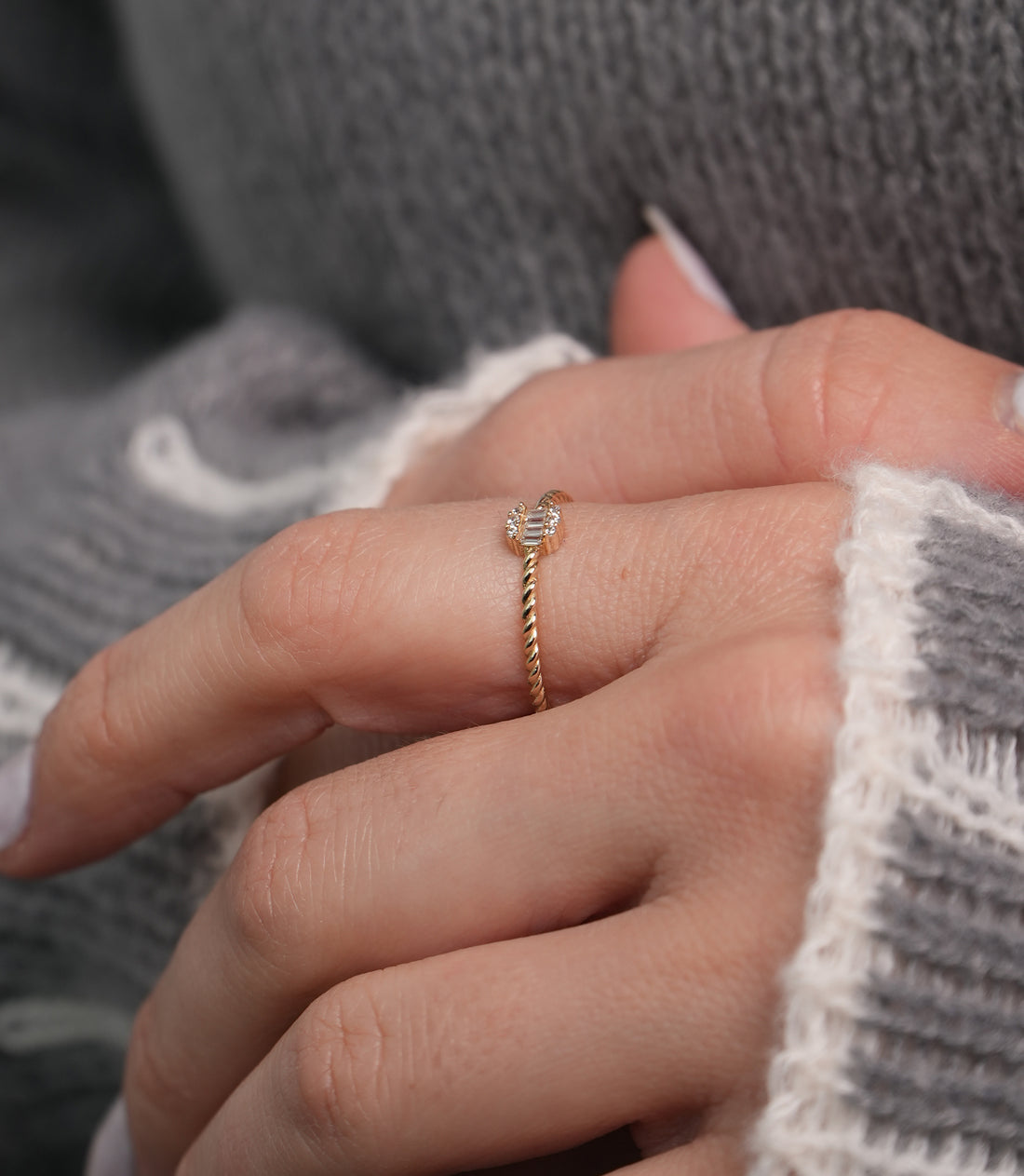 Funkelnder Akzent Ring