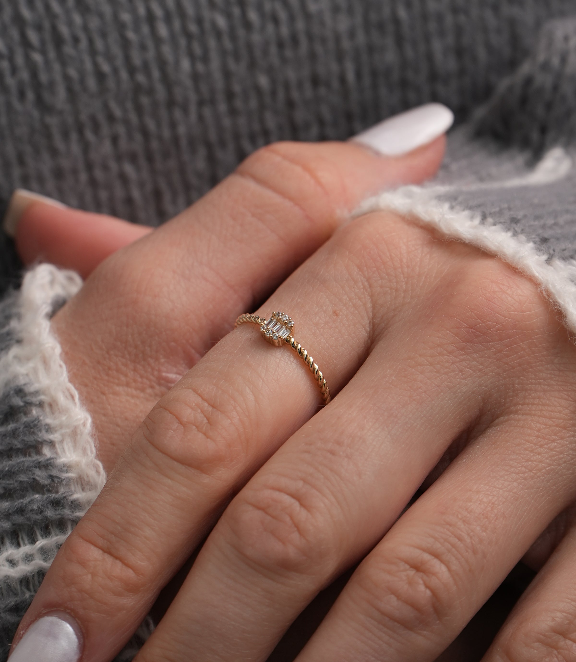 Funkelnder Akzent Ring