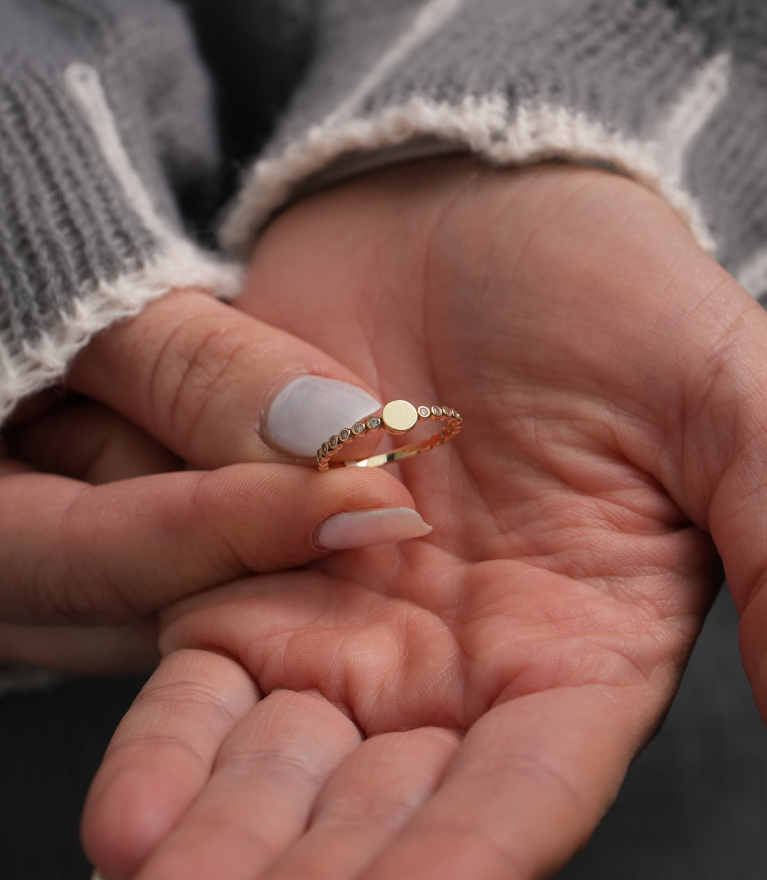 Golden Essence Ring – 585er Gold