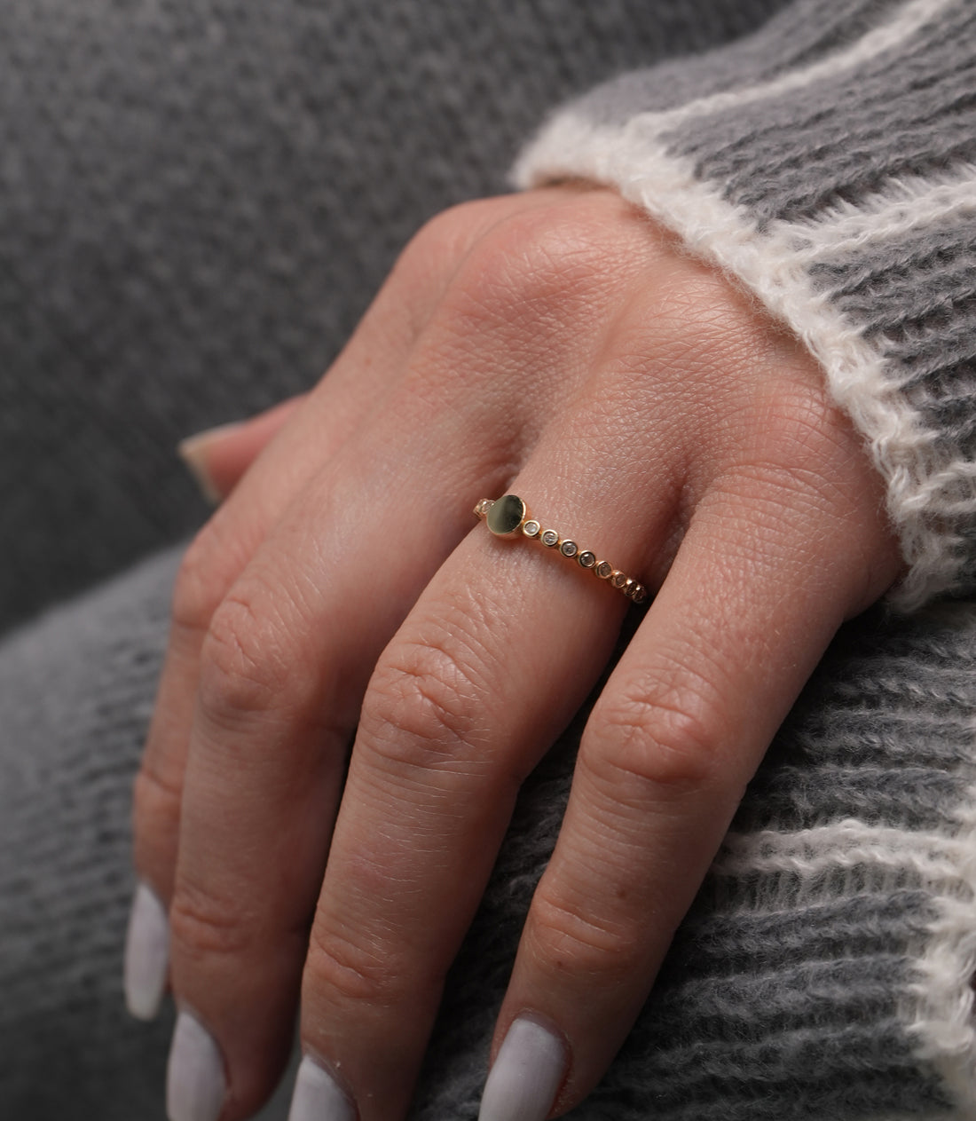 Golden Essence Ring – 585er Gold