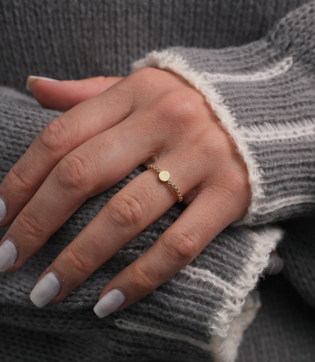 Golden Essence Ring – 585er Gold