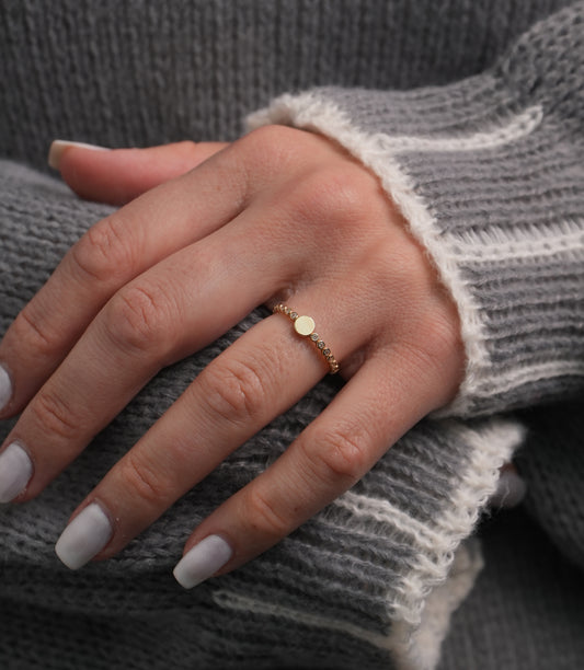 Golden-Essence-Ring - 585er Gold - Elina Gold