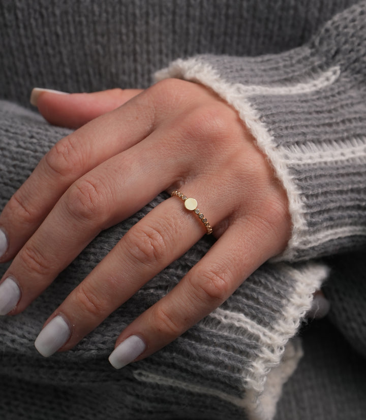 Golden Essence Ring – 585er Gold
