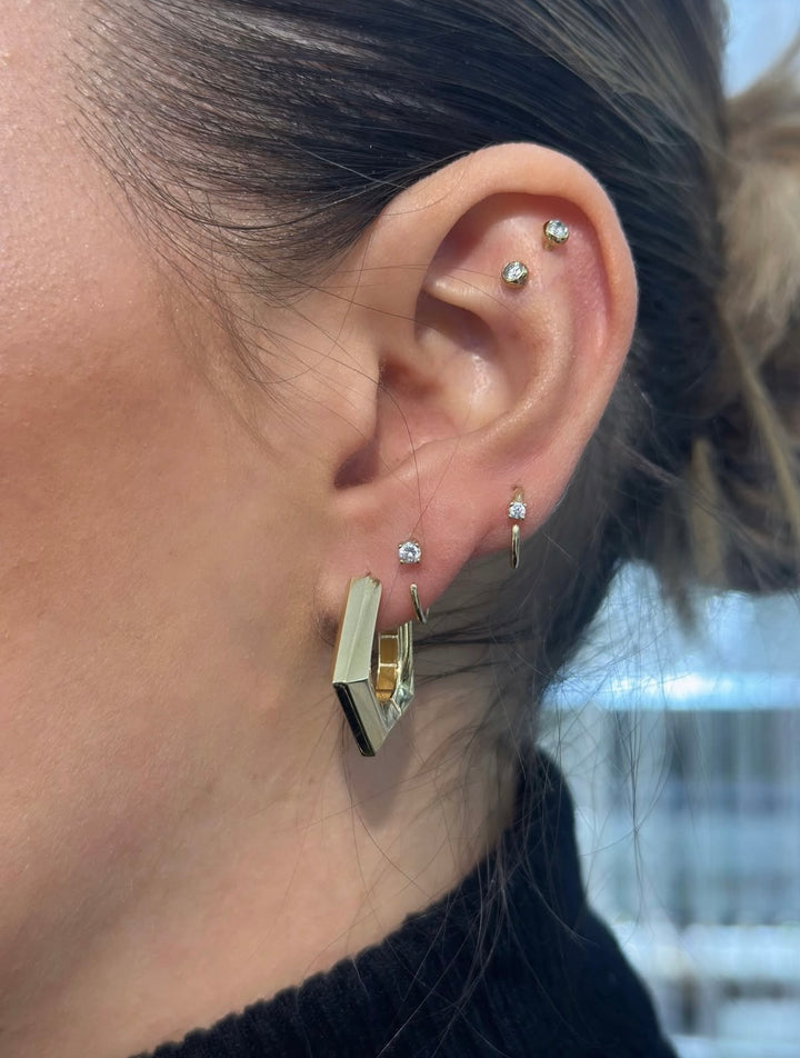 Elinas Eckige Klappcreolen