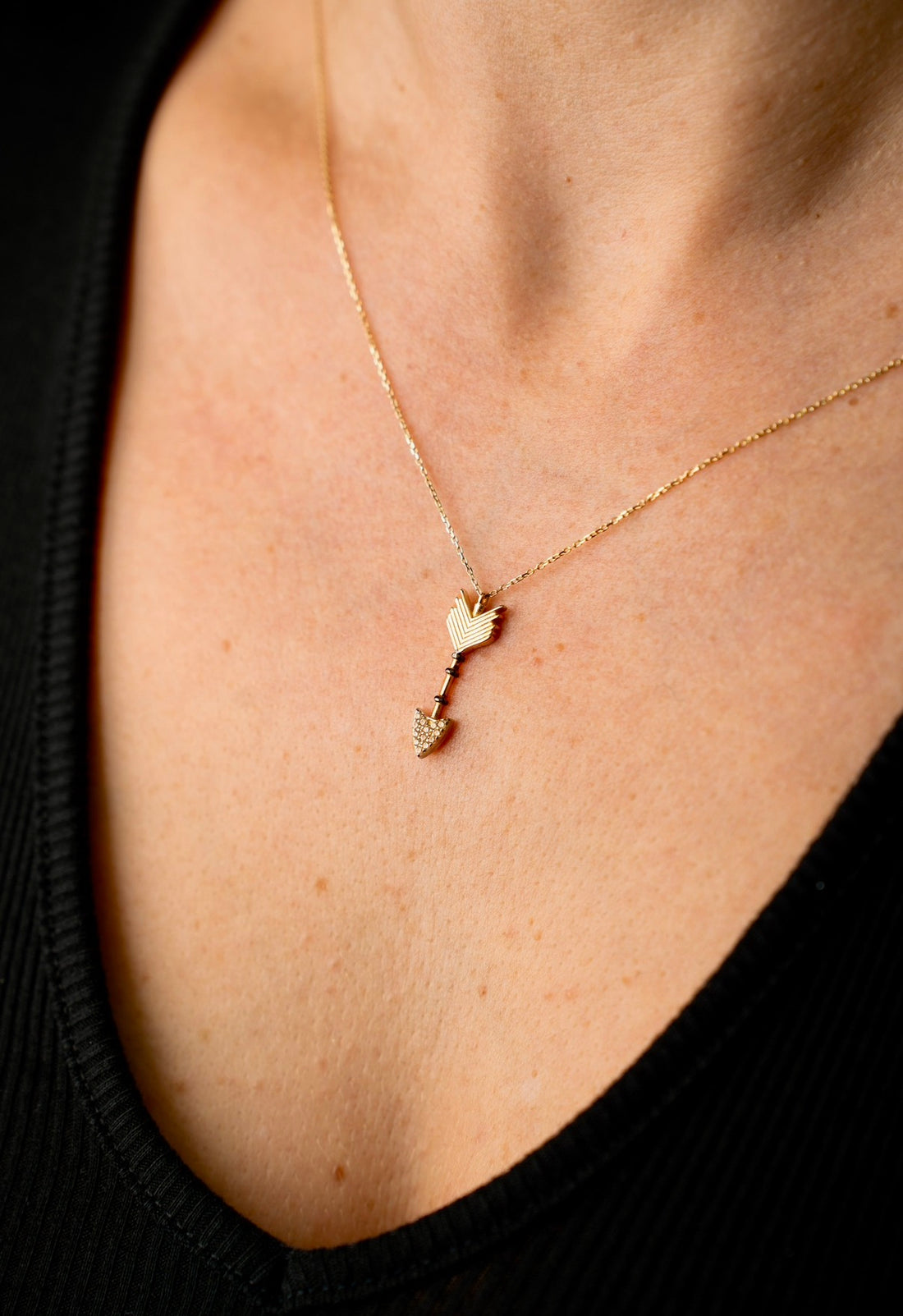 Elina Arrow - Halskette Elinagold