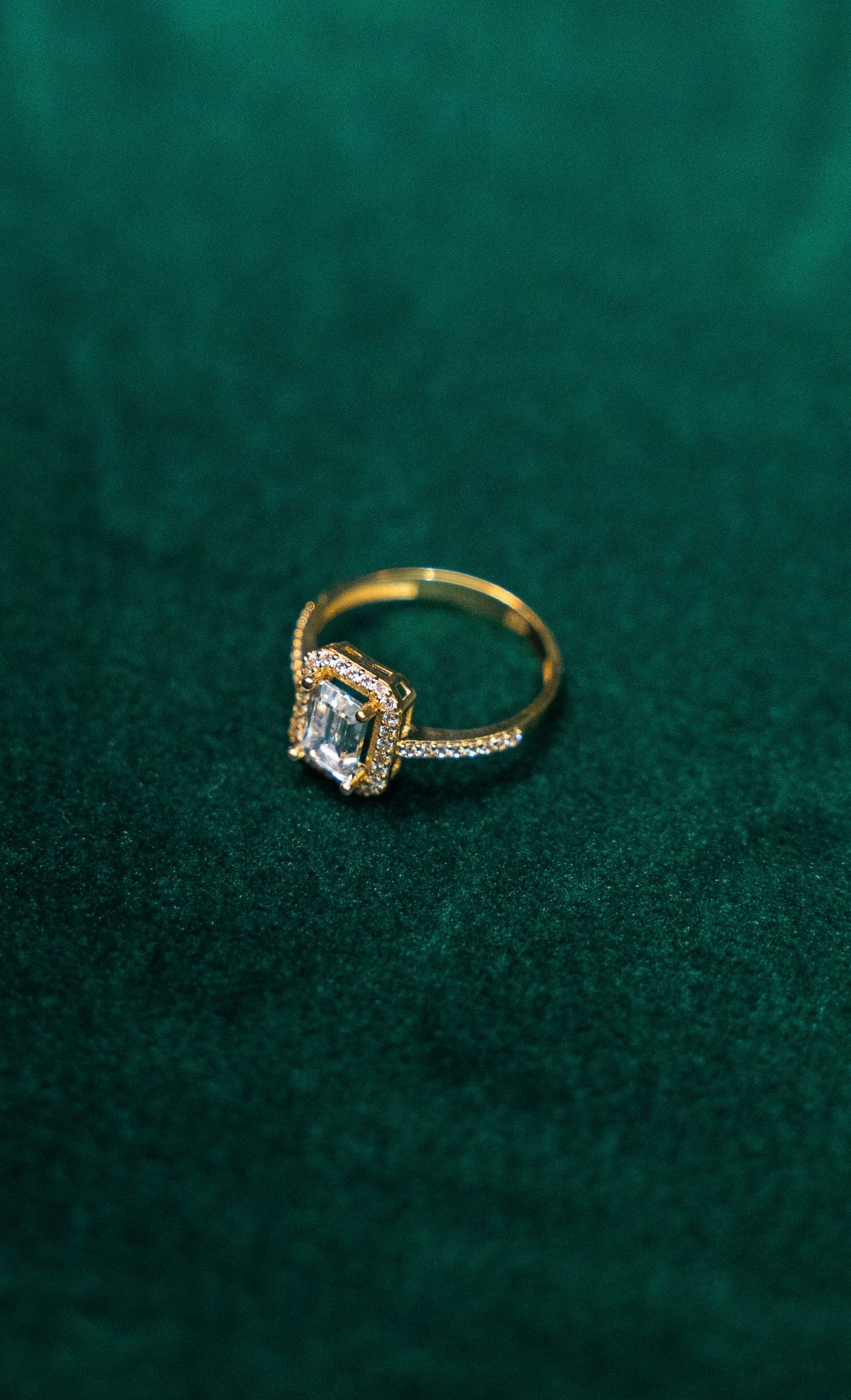 Baguette Strass Ring